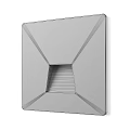 Sleek Square Wall Lights in Various Colors for Modern Home Interior Decoration