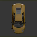 Yellow Sports Car Featuring Sleek Design Black Wheels And Modern Aerodynamic Body