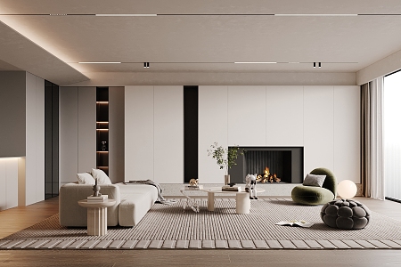 The Silent Living Room 3d model