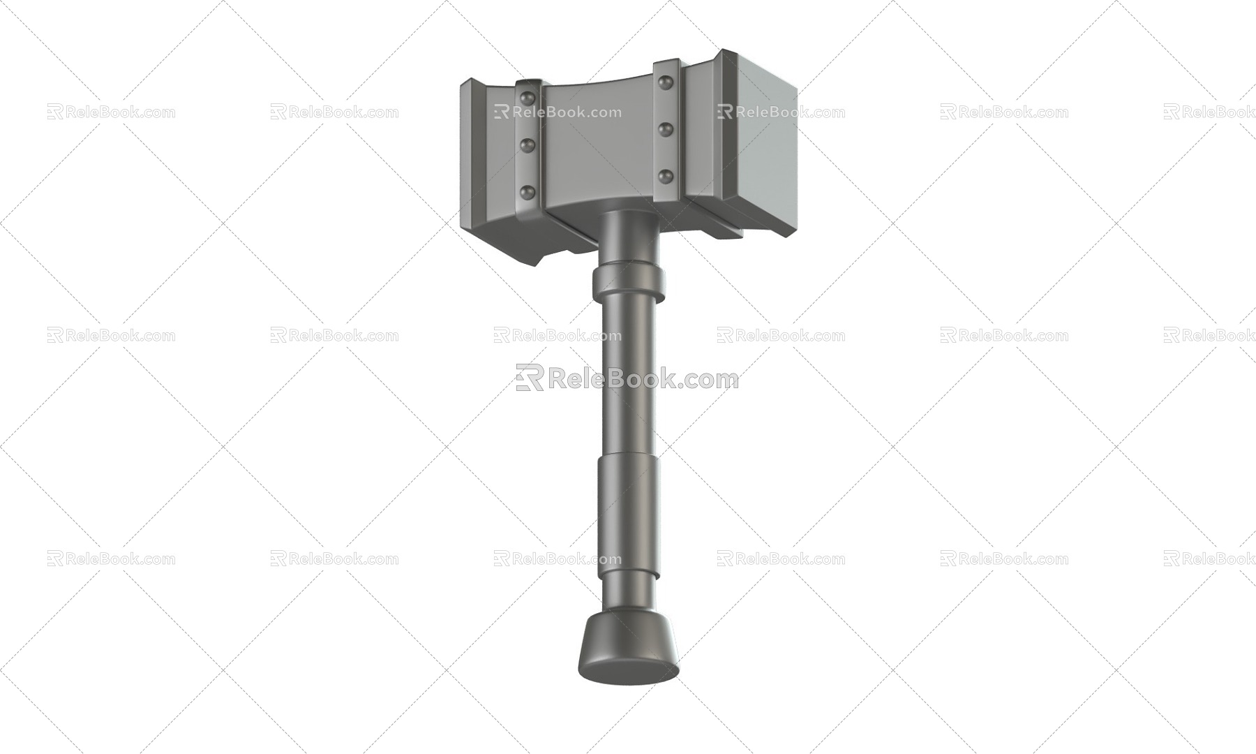 Modern Hammer 3d model