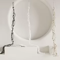 Stylish Woven Decorative Ropes In Black White Beige For Minimalist Home Living Decor