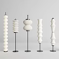 Quiet Floor Lamp Floor Lamp Combination 3d model