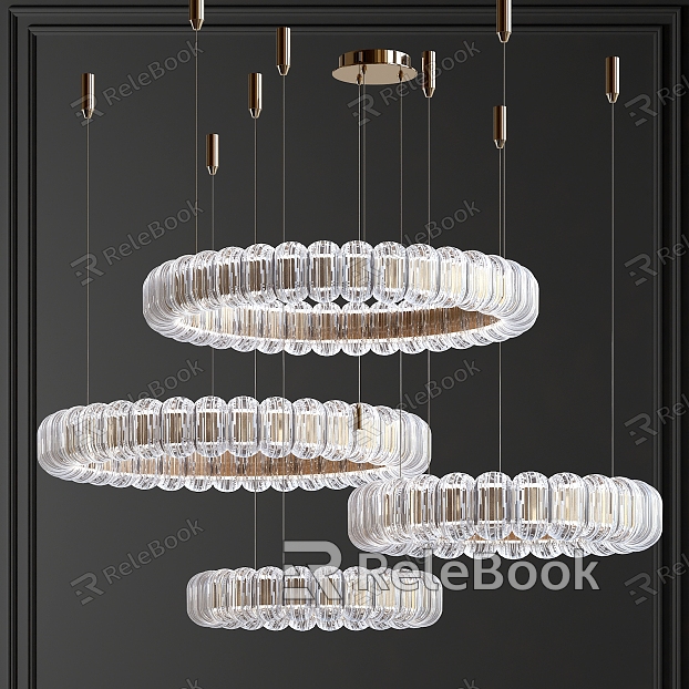 Light Luxury Crystal Chandelier model