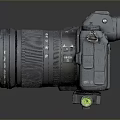 DSLR Camera Card Machine Digital Camera Digital Camera Photographic Equipment 3d model