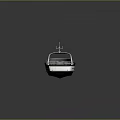 Sleek White Yacht With Open Deck Railing And Cockpit Steps Design 3d model
