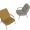 Single sofa 3d model