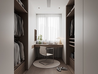 Modern Cloakroom 3d model