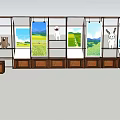 Modern Glass Display Shelves With Open Design And Multi Tier Product Showcase Space
