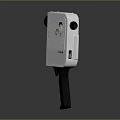 White Handheld Electronic Device With Camera And 5.8G Label For Daily Applications