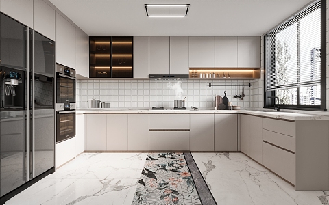 Modern Kitchen 3d model