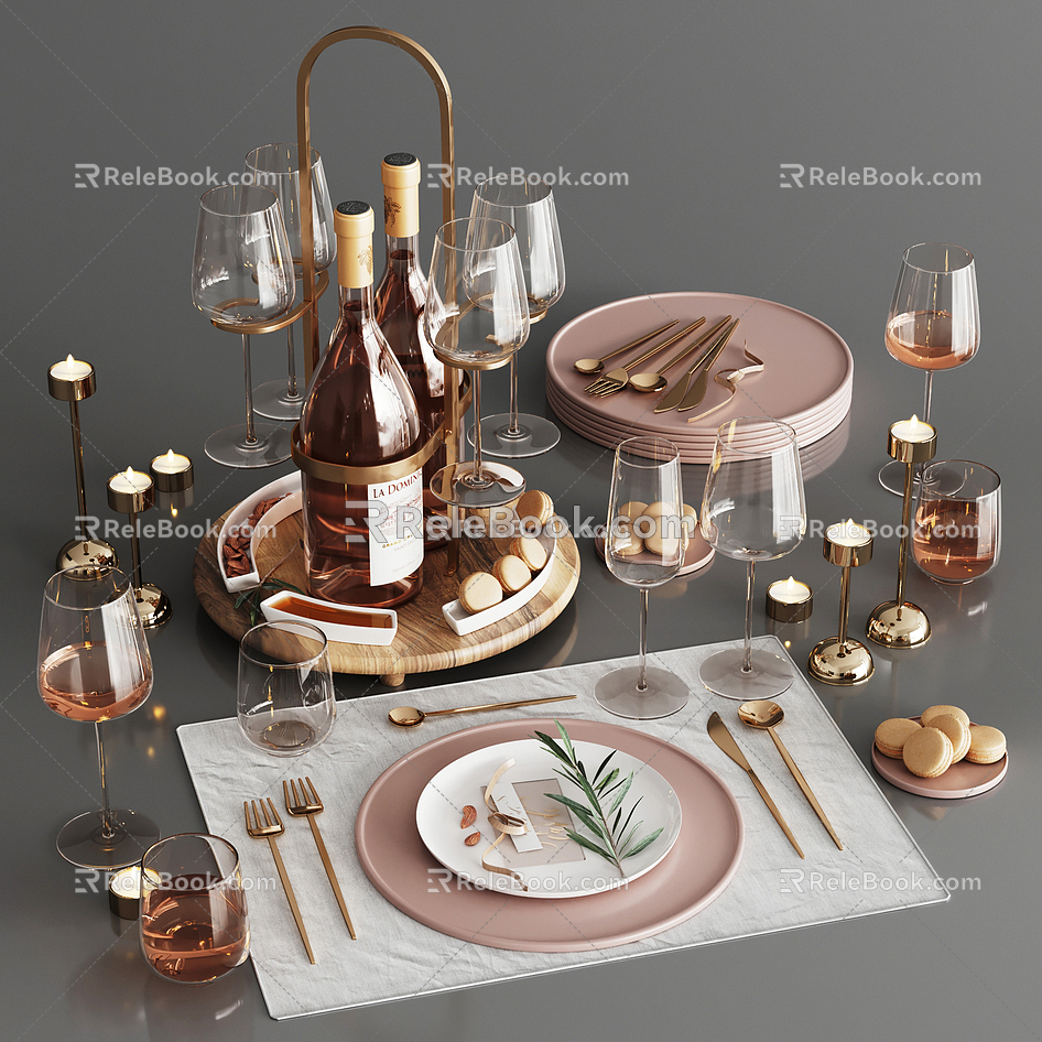 Tableware 3d model