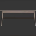 Stylish Pink Coffee Table Featuring Wooden Top Metal Legs And Lower Shelf