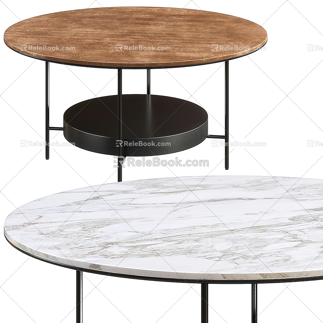 Modern coffee table 3d model