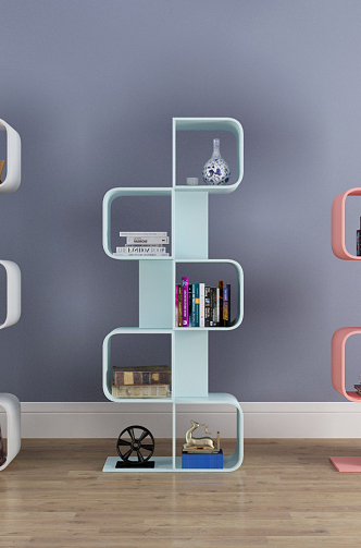 Modern Bookshelf Note Bookshelf 3d model