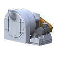 coal slurry centrifuge centrifuge mining machinery 3d model