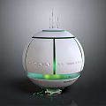Lab Science Fiction Lab Science Fiction Module Science Fiction Item Module Science Fiction Parts Science Fiction Parts Science Fiction Capsule 3d model