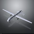 Advanced Space Exploration Drone With Long Wings And Streamlined Body
