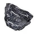 Various Black Rockery Stones With White Veins For Garden Landscape Design
