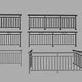 Different Metal Fence Designs Featuring Decorative Rails And Balcony Applications