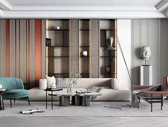 Modern Sofa Coffee Table Combination Sofa Coffee Table 3d model