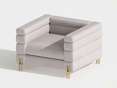 Modern Single Sofa Single Chair Leisure Chair model