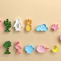 Colorful Decorative Lights With Cute Animal And Plant Shapes For Room Decoration