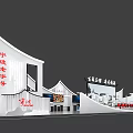 Traditional And Modern Window Display Decoration For Ningbo Time-honored Cultural Heritage Brands