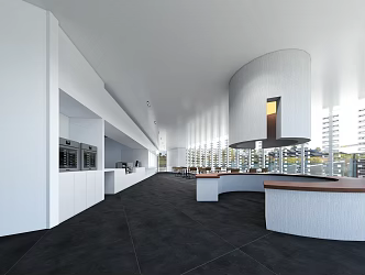 Modern store 3d model
