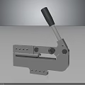 Metal Clamp Tool With Adjustable Handle And Silver Metal Structure Locking Mechanism Industrial Workshop Equipment