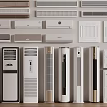 Various Types of Air Conditioners and Fans Home Cooling Appliances
