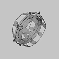 Sci-Fi Jump Gate 3d model