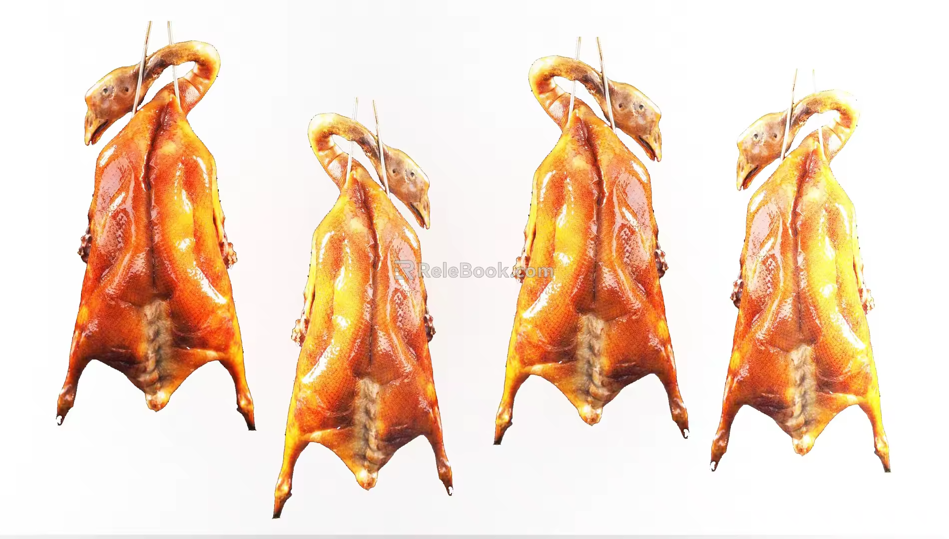Roast Duck Beijing Roast Duck Restaurant Crispy Roast Duck 3d model