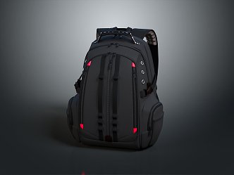 Camping backpack travel bag travel backpack camping bag mountaineering bag hiking backpack travel bag 3d model