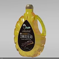 Organic Black Sesame Oil Condiment Bottle With 5L Capacity And Handle Design