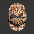 Modern hat cartoon 3d model