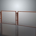 Industrial LOFT steel wire mesh rigid mesh anti-wear mesh 3d model