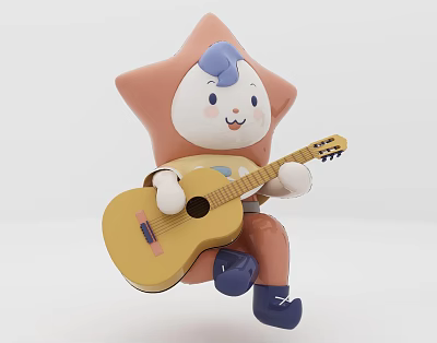 Modern Toy Business Cartoon Characters 3d model Modern Toy Business Cartoon Characters 3d model