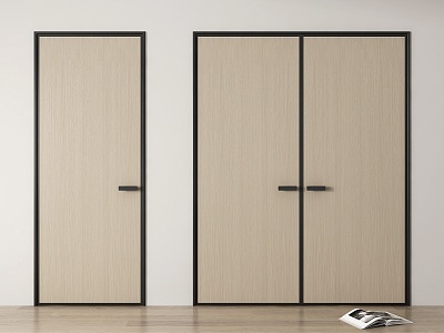 Double Door Bedroom Double Door Master Bedroom Double Door Hidden Door Solid Wood Door model