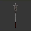 Scepter Ancient Scepter Cane Ancient Scepter Magic Scepter Metal Scepter Classical Scepter Magic Scepter 3d model