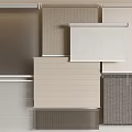 Curtain roller shutter roller shutter shutter shutter curtain 3d model