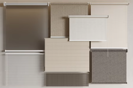 Curtain roller shutter roller shutter curtain 3d model