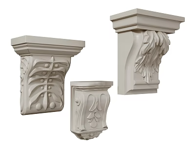 French stigma carved stigma Roman stigma gypsum stigma 3d model
