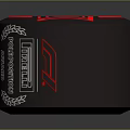 Pirelli Cinturato Tire With Red Glowing Edge And White Spoke Rim Design