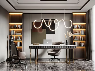 Study Desk 3d model