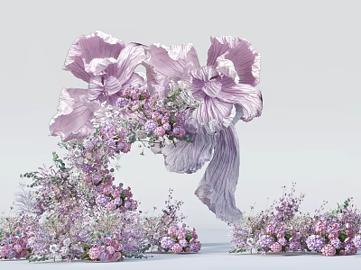 Flower Art Beautiful Chen Green Plant Beautiful Chen Activity Beautiful Chen Window Beautiful Chen Flower Waterfall Beautiful Chen 3d model