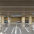 underground garage 3d model