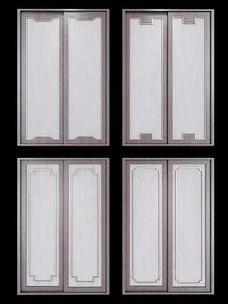 Wardrobe door 3d model