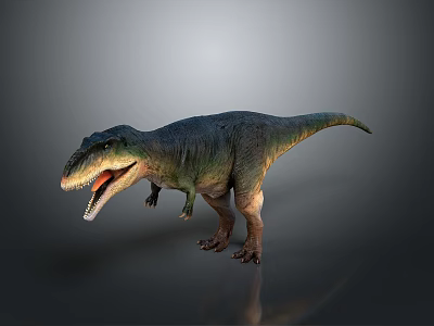 Dinosaur Jurassic Pterosaur Long-necked Tyrannosaurus Tyrannosaurus Stegosaurus Bretosaurus Triceratops Shark Toothosaurus Ancient Animals 3d model