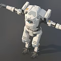 Robot AI Intelligent Robot Artificial Intelligent Robot Low Face Number Low Model Simple Model Game Sub-era Film and Television Level Super Realism 3d model