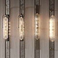 wall lamp glass wall lamp decorative wall lamp long strip wall lamp 3d model